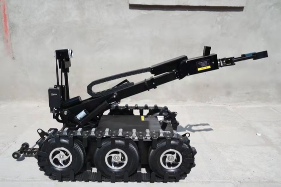معدات التخلص من القنابل كروز 3 H EOD Robot 810 × 550 × 460mm Picatinny Rail