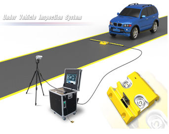 نظام مراقبة محمول تحت سيارة مع كاميرا رقمية مسح خط الرقمية