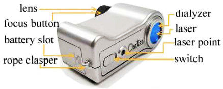 جاسوس 920nm كاميرا خفية مكتشف جهاز معدات المراقبة بالفيديو