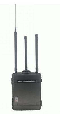 جهاز تشويش القنابل المحمول 300 واط 2G-3G-CDMA800 / GSM900MHz ، DCS1800 / CDMA1900MHz / 4G-TLE