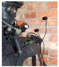 السماعة المحمولة ستيريو جهاز الاستماع الجدار مع اثنين من أجهزة الاستشعار