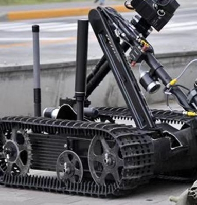 Dc24v Eod Robots الرصاص الحمضية بطارية قابلة للشحن روبوت بدوره في اتجاه عقارب الساعة 360 درجة
