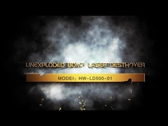 نظام إطلاق لاسلكي عن بعد بطول 2 متر للتخلص من الذخائر غير المنفجرة